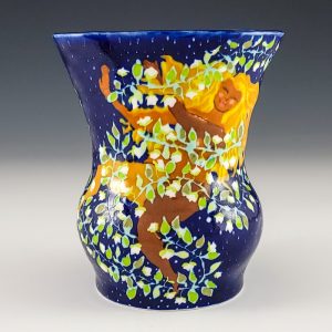 Marissa Y Alexander's Vase (Floating Sister Series) Dancing Limbs and Sprawling Fringe #mal28