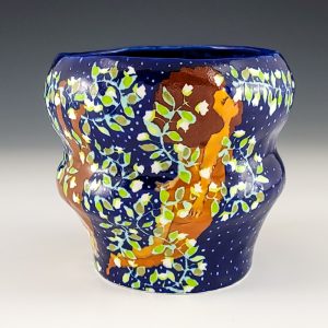 Marissa Y Alexander's Vase (Floating Sister Series) Alive in Lilies, The Sun Shines #mal27