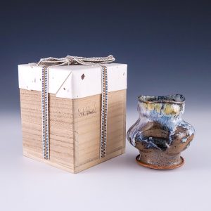 Triple Glazed Cup with Paulownia Box #dl68