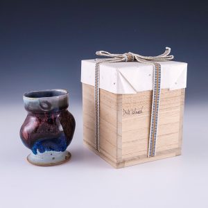 Triple Glazed Cup with Paulownia Box #dl92