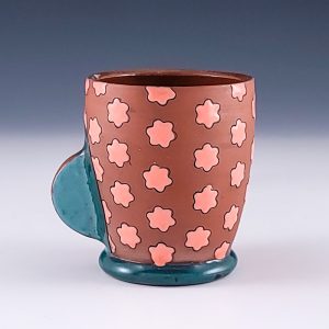 Taylor Mezo's Pink Flower Cup #DMACtmez07