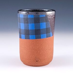 Delvin Goode's Buffalo Check Cup (Blue) #dg17