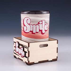 Delvin Goode's Swirl Smile Cup (Red) #dg12