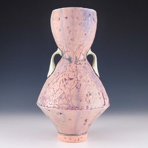 Samantha Momeyer's Vessel with Jackalopes #sm308