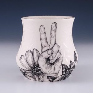 Mallory Wetherell's Floral Peace vessel #DMACmwet05