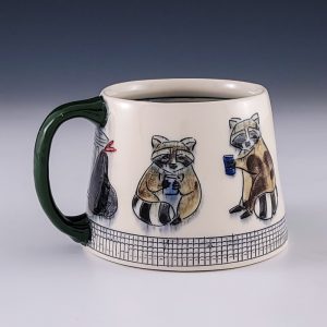 Bri Larson's Raccoon Mug #mm9blar01
