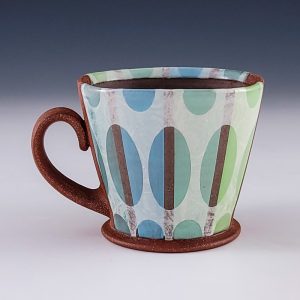 Kristen Kieffer's Ellipse Stripes Squattie Cup #mm9kkie01