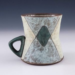 Bekah Bliss' Layered Points Blue Mug #mm9bbli01