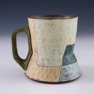 Bekah Bliss' Layered Windows Greens & Blues Mug #mm9bbli03