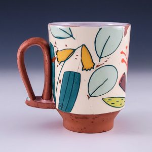 Catie Miller's Gum Blossom Loop Handle Mug #mm9cmil03