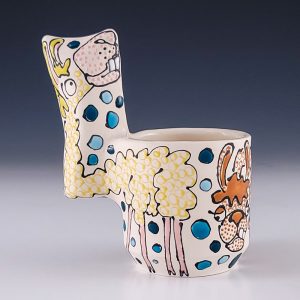 Heidi McKay Casto's Lanky Llamas Mug #mm9hcas01