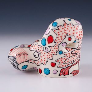 Heidi McKay Casto's Flipping Flamingos Mug #mm9hcas04