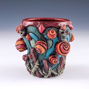 Julie Woodrow's Skulls and Balls Cup #mm9jwoo01