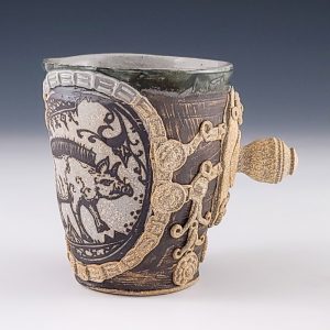 David Swenson's Sprigged Boar Spindle Cup #mm9dswe03