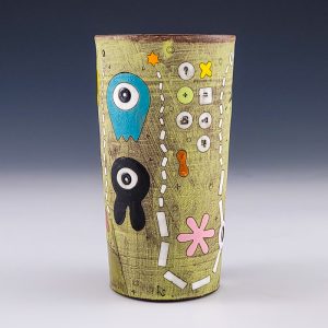 Masa Sasaki's Chartreuse Alien tumbler #mm9msas03