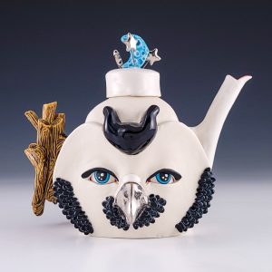 Olive the Owl Teapot #tr02