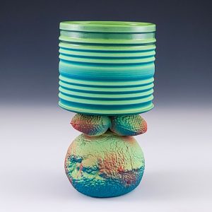 José Flores Nava's Green and Teal Margarita Cup #jnav06