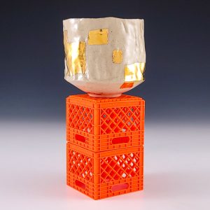 Marcè Nixon-Washington's Orange Crate Teabowl #mnw04