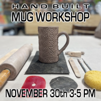 Holiday Cocoa Mug Workshop - November 30th 3-5PM