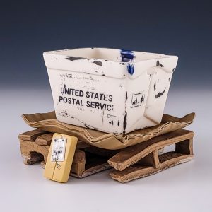Slade/Kowalczyk USPS Planter with Saucer and Pallet #cstk20