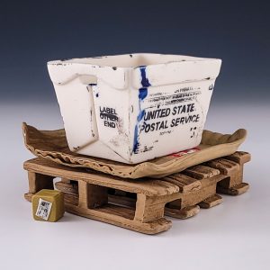 Slade/Kowalczyk USPS Planter with Saucer and Pallet #cstk21