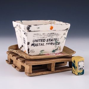 Slade/Kowalczyk USPS Planter with Saucer and Pallet #cstk22