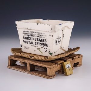 Slade/Kowalczyk USPS Planter with Saucer and Pallet #cstk24
