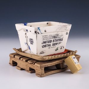 Slade/Kowalczyk USPS Planter with Saucer and Pallet #cstk28