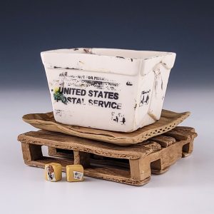 Slade/Kowalczyk USPS Planter with Saucer and Pallet #cstk29