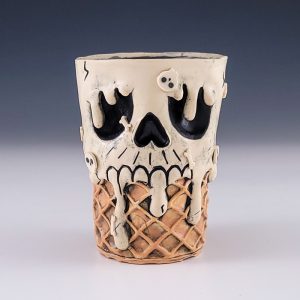 Ashley Bevington's Skull Ice Cream Cup #lc10abev01