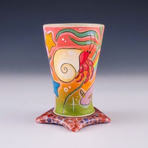Evie Botbyl's Cushion Star Tide Pool Cup and Base #lc10evbot01