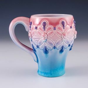 Tall Mug with Skulls #asch20