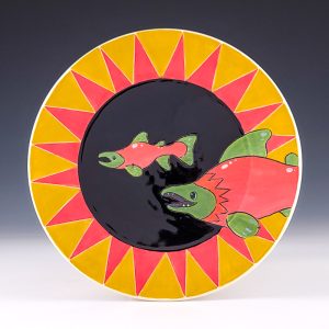Sockeye Salmon Dinner Plate #evb25