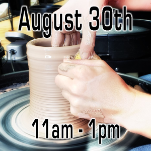 1 Time Class August 30th 11:00am - 1:00pm