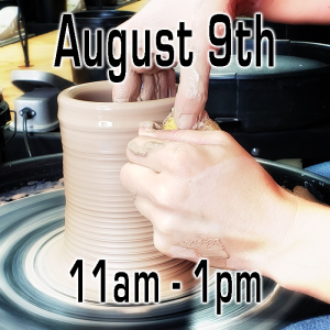 1 Time Class August 9th 11:00am - 1:00pm