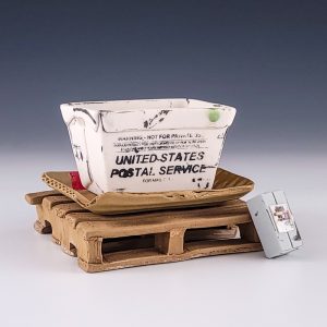 USPS Planter with Saucer and Pallet #cstk34