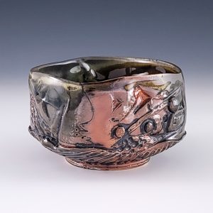 Dexter Woods' Red & Green Sweet Tea Bowl #mm10dwoo03