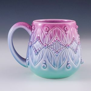 Ali Schorman's Purple to Bermuda Gradient Mug #mm10asch04