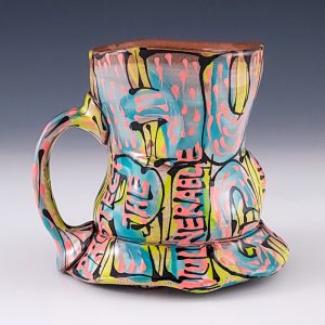 Nathan Bray's Protect the Vulnerable Defend the Innocent Stand Up Human Rights Skirted Mug #mm10nbra04