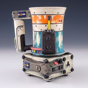 John Hamilton's Launch Pad with Shuttle Mug #mm10jham04