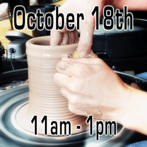 1 Time Class October 18th 11:00am - 1:00pm