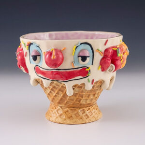 Clown Ice Cream Bowl #ab105