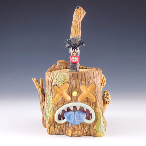Knife Stump Jar #ab109