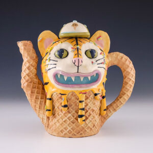 Tiger Tail Teapot #ab116
