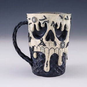 Skull Ice Cream Mug #ab78