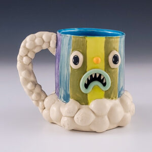Rainbow Face Mug #ab85