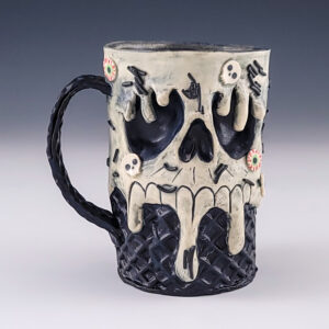 Skull Ice Cream Mug #ab89