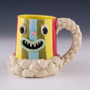 Rainbow Face Mug #ab96