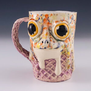 Rainbow Frog Ice Cream Mug #ab98