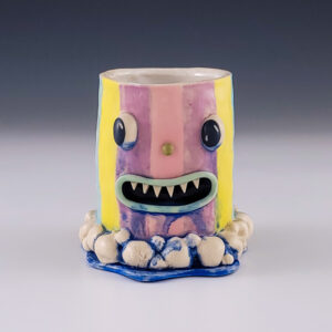 Rainbow Face Cup #ab101